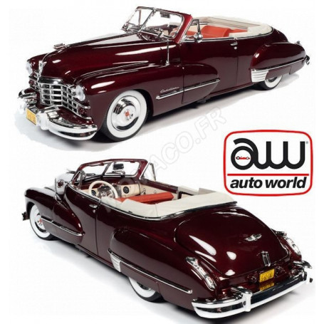 CADILLAC SERIE 62 CABRIOLET 1947 BORDEAUX