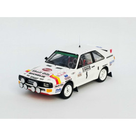 AUDI SPORT QUATTRO 1 HANNU MIKKOLA/ARNE HERTZ NATIONAL BREAKDOWN 1986