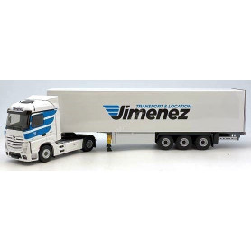MERCEDES-BENZ ACTROS 5 REMORQUE FOURGON "TRANSPORTS JIMENEZ"