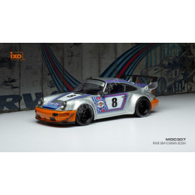 PORSCHE 964 RWB 8 "RAUH-WELT" ARGENT