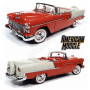 CHEVROLET BEL AIR CONVERTIBLE 1955 ROUGE/BLANC (EPUISE)