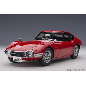 TOYOTA 2000 GT ROUGE