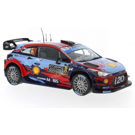 HYUNDAI I20 WRC 11 NEUVILLE/GILSOUL RALLYE MONTE CARLO 2019 (24RAL002A)