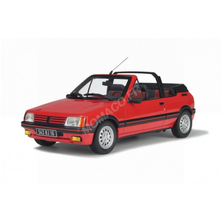PEUGEOT 205 CTI MKI 1986 ROUGE