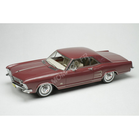 BUICK RIVIERA 1963 BORDEAUX "BURGUNDY POLY"