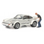 PORSCHE 911 "RÃ–HRL X911" AVEC FIGURINE WALTER ROHRL (EPUISE)"
