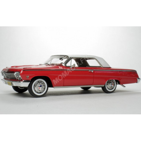 CHEVROLET IMPALA SS HARDTOP 1962 ROUGE "ROMAN RED"