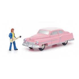 CADILLAC ELDORADO "THE KING" AVEC FIGURINE (EPUISE)