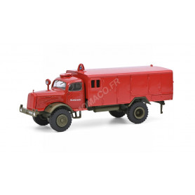 MERCEDES-BENZ LG 315 TLF 2400 POMPIER MILITAIRE "BUNDESWEHR" (EPUISE)