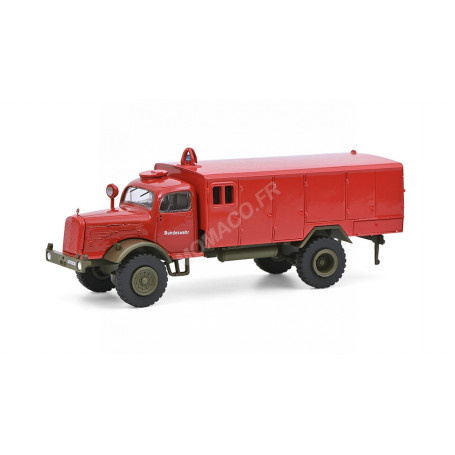 MERCEDES-BENZ LG 315 TLF 2400 POMPIER MILITAIRE "BUNDESWEHR" (EPUISE)
