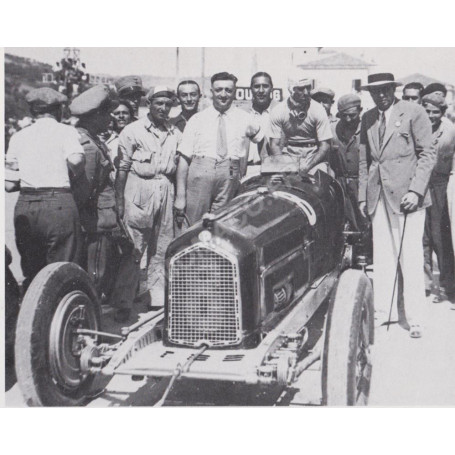 ALFA ROMEO P3 8 NUVOLARI GRAND PRIX ITALIE 1932 1ER