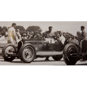 ALFA ROMEO P3 42 CHIRON GRAND PRIX MARSEILLE FRANCE 1933 1ER