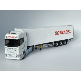 SCANIA S410 REMORQUE FOURGON "SOTRADEL"