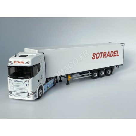 SCANIA S410 REMORQUE FOURGON "SOTRADEL"