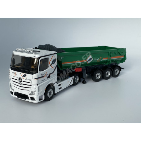 MERCEDES-BENZ ACTROS 5 TOIT PLAT BENNE "TRANSLOC"
