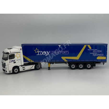 MERCEDES-BENZ ACTROS 5 TAUTLINER "TRANSPORTS IDOUX" (EPUISE)
