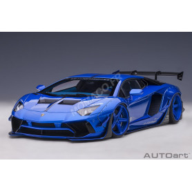 LAMBORGHINI AVENTADOR "LIBERTY WALK"  BLEU (EPUISE)