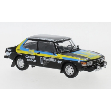 SAAB 99 EMS 1 EKLUND/CEDERBERG RALLYE DE SUEDE 1977 (EPUISE)