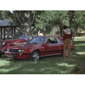 FORD MUSTANG 1979 "CHARLIE'S ANGELS (1976-1981)" ROUGE