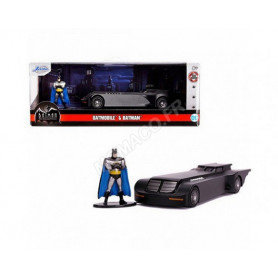 BATMOBILE "DESSIN ANIME" AVEC FIGURINE BATMAN