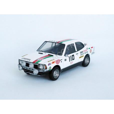 TOYOTA COROLLA LEVIN 110 WALTER BOYCE/DOUG WOODS RALLYE PRESS ON REGARDLESS 1973