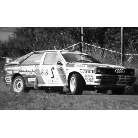 AUDI QUATTRO A1 2 DEMUTH/LUX RALLYE HUNSRUCK 1984