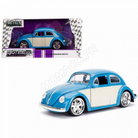 VOLKSWAGEN COCCINELLE 1959 BLEUE/CREME(EPUISE)