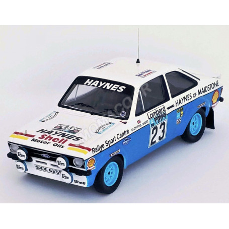 FORD ESCORT MKII 23 JOHN TAYLOR/PHIL SHORT RALLYE RAC 1978