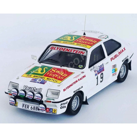 VAUXHALL CHEVETTE HSR 19 TERRY KABY/MIKE NICHOLSON RALLYE RAC 1982