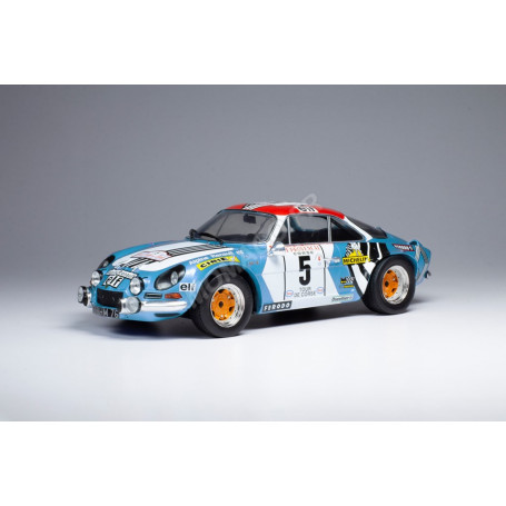 RENAULT ALPINE A110 5 PIOT/DE ALEXANDRIS TOUR DE CORSE 1973