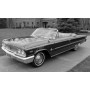 FORD GALAXIE 500 XL CABRIOLET 1963 BLEU