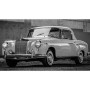 MERCEDES-BENZ 220SE COUPE (W128) 1958 BLANC/ROSE CLAIR