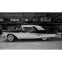 FORD FAIRLANE 500 CABRIOLET FERME 1958 NOIR/BLANC