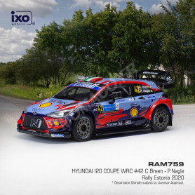 HYUNDAI I20 COUPE WRC 42 BREEN/NAGLE RALLYE ESTONIE 2020