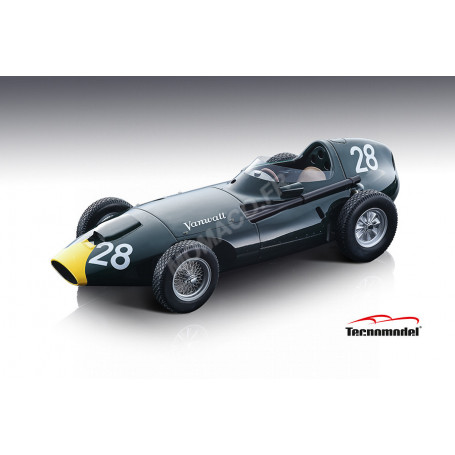 VANWALL 28 TONY BROOKS GRAND PRIX MONZA 1958 1ER