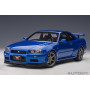 NISSAN SKYLINE GT-R (R34) V-SPEC II 2001 BLEU BAYSIDE