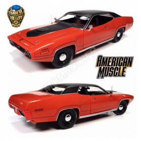 PLYMOUTH GTX 1971 ROUGE