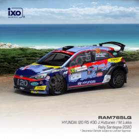 HYUNDAI I2 R5 30 HUTTUNEN/LUKKA RALLYE SARDINIEN 2020