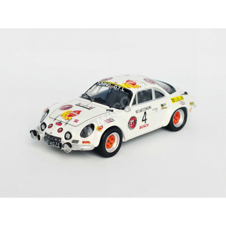 RENAULT ALPINE A110 4 PEDRO/ERIC SYMENS RALLYE YPRES 1974