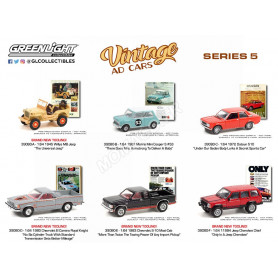 COFFRET 6 VINTAGE AD CARS - SERIES 5 (EPUISE)