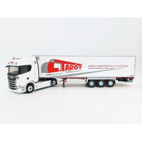 SCANIA S SEMI FRIGO CHEREAU "TRANSPORTS TAROT"