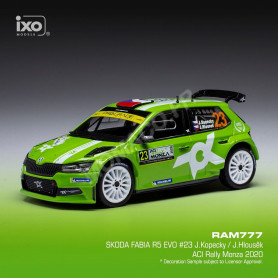 SKODA FABIA R5 EVO 23 KOPECKY/HLOUSEK RALLYE MONZA 2020
