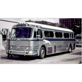 GREYHOUND BUS "GM 4104"