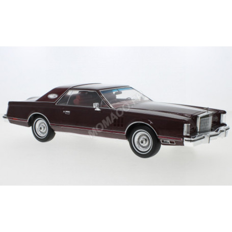LINCOLN CONTINENTAL MARK V 1978 ROUGE