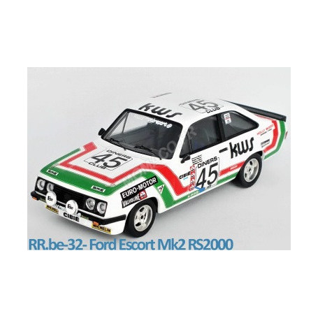 FORD ESCORT MK2 RS2000 45 BAUER/DOETSH/MOHR/WOLF 24H SPA FRANCORCHAMPS 1978