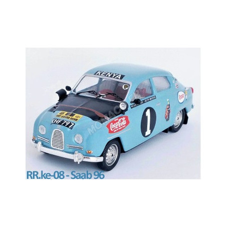 SAAB 96 1 KEITH MAYERS/PETER POTTER SAFARI EST AFRICAIN 1963