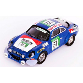 RENAULT ALPINE A110 51 MICHEL LE GALL/YVES LE GALL RALLYE BANDAMA 1977