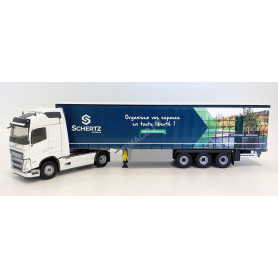 VOLVO FH REMORQUE TAUTLINER 2020 "TRANSPORTS SCHERTZ INDUSTRIE"
