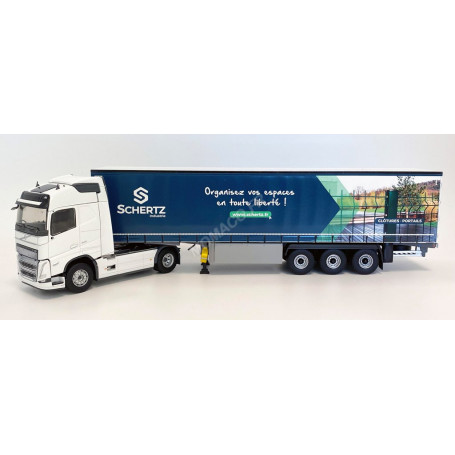 VOLVO FH REMORQUE TAUTLINER 2020 "TRANSPORTS SCHERTZ INDUSTRIE"