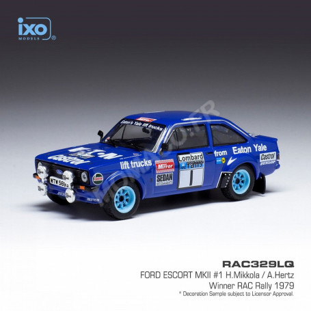 FORD ESCORT MKII 1 MIKKOLA/HERTZ RALLYE RAC 1979